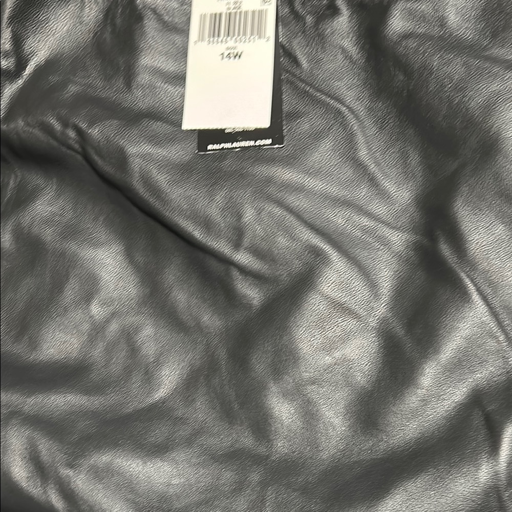Ralph Lauren Metallic Silver Mini Skirt